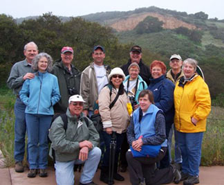 PTCC Members at Creek Side Terrace Trailhead